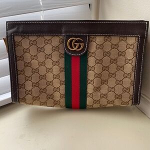 Gucci Brown and Green Women's Bag